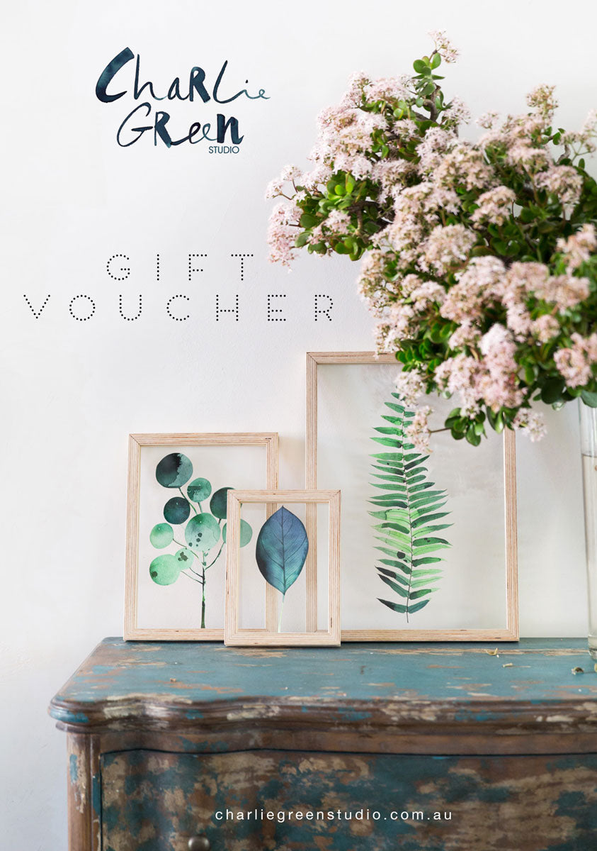 Charlie Green Studio Gift Cards