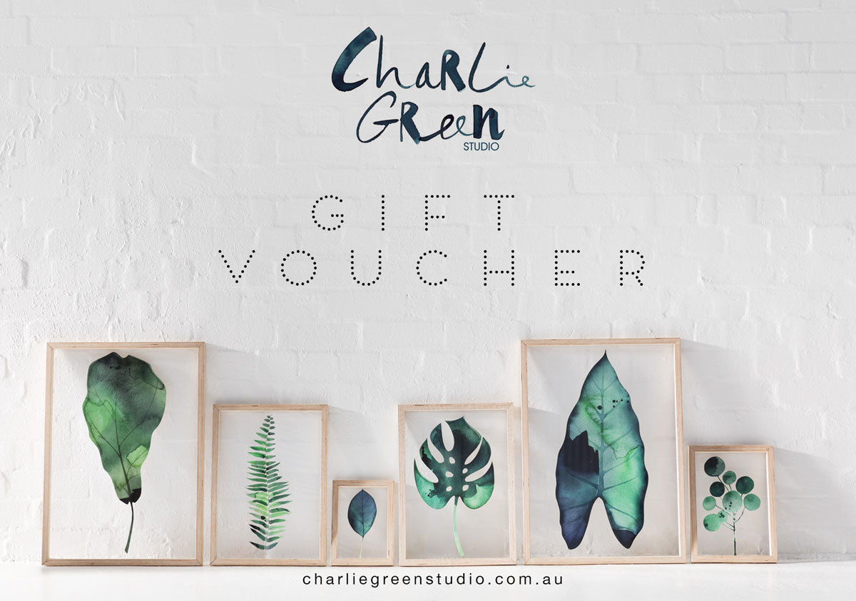 Charlie Green Studio Gift Cards